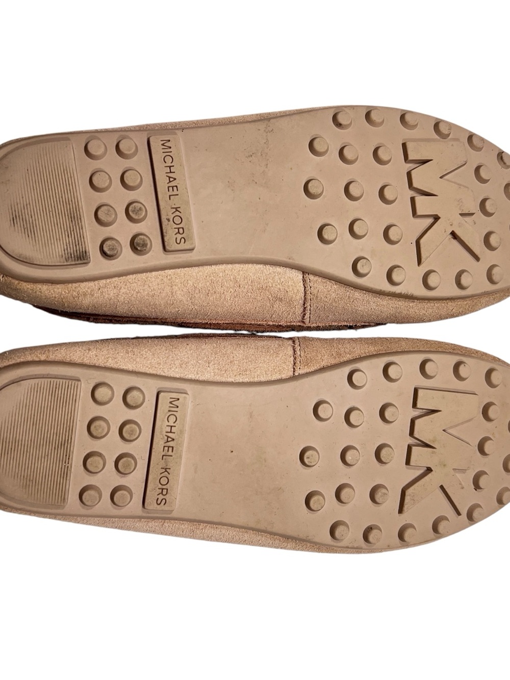 Michael Michael Kors Suede Khaki Sutton Mocassins - Picture 5 of 5